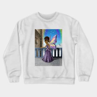 African American Fairy Crewneck Sweatshirt